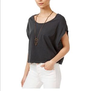 Free People Cropped Tee